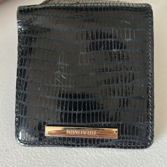 Brahmin Jane Black Andromeda Wallet in EUC - Picture 5 of 6
